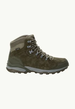 Jack Wolfskin Chaussures Imperméables|Chaussures Aux Fonctions Multiples-Refugio Texapore Mid M