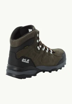 Jack Wolfskin Chaussures Imperméables|Chaussures Aux Fonctions Multiples-Refugio Texapore Mid M