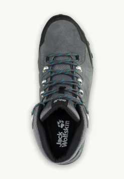 Jack Wolfskin Chaussures Imperméables|Chaussures Aux Fonctions Multiples-Refugio Texapore Mid M