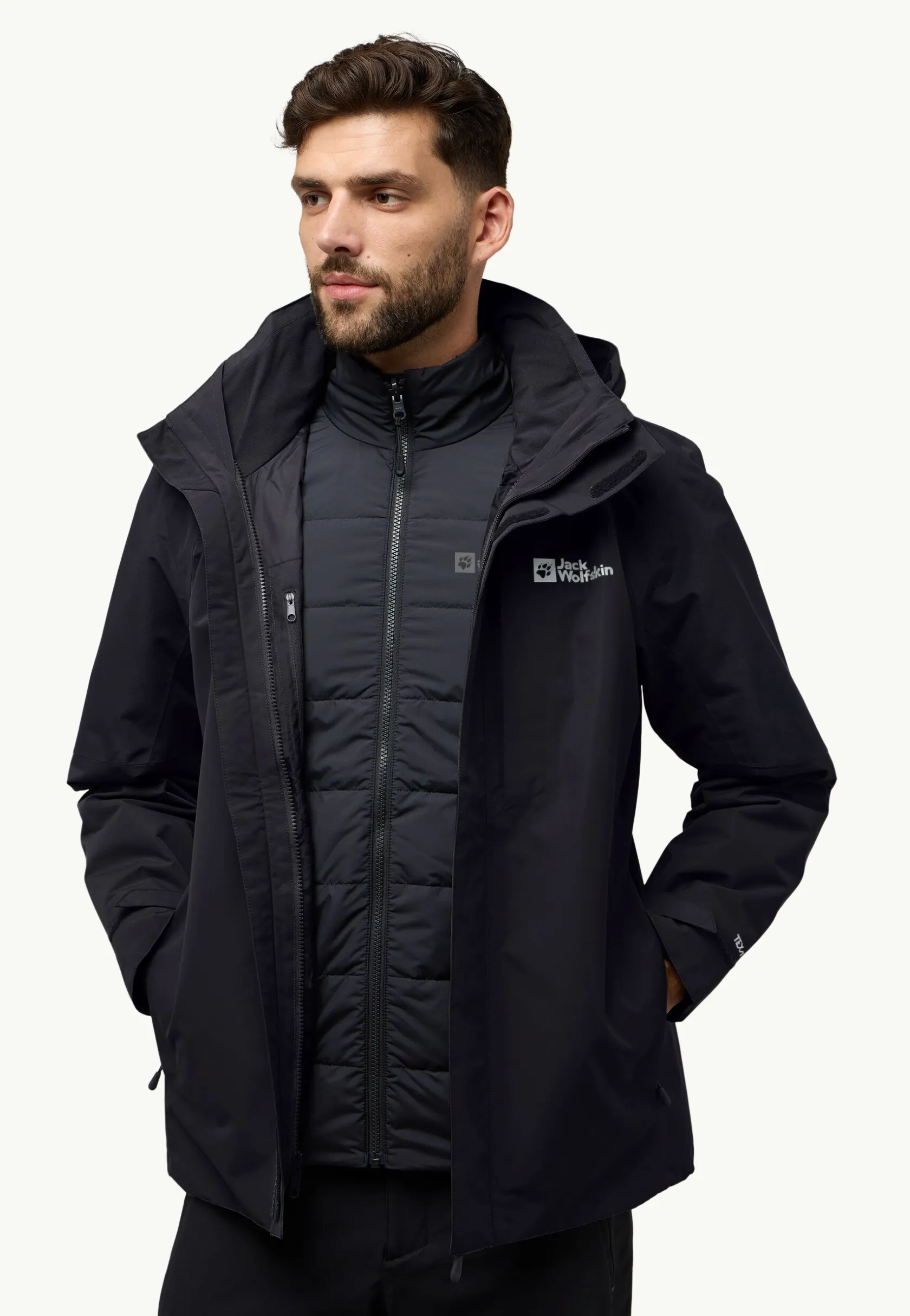 Jack Wolfskin Vestes 3-En-1-Romberg 3in1 Jkt M