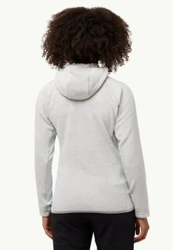Jack Wolfskin Polaire|Couches Intermédiaires & Vestes En Polaire-Rotwand Hooded Fz W