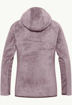 Jack Wolfskin Polaire|Couches Intermédiaires & Vestes En Polaire-Rotwand Hooded Fz W