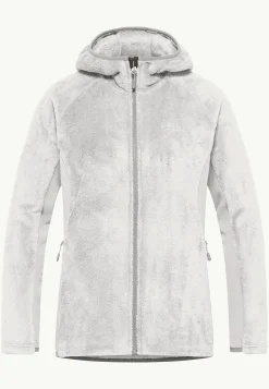 Jack Wolfskin Polaire|Couches Intermédiaires & Vestes En Polaire-Rotwand Hooded Fz W