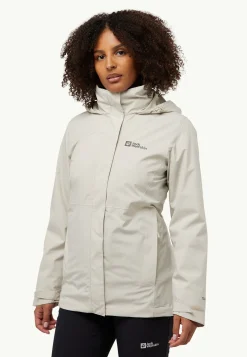Jack Wolfskin Vestes D'Hiver|Vestes 3-En-1-Rotwand 3in1 Jkt W