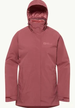 Jack Wolfskin Vestes D'Hiver|Vestes 3-En-1-Rotwand 3in1 Jkt W