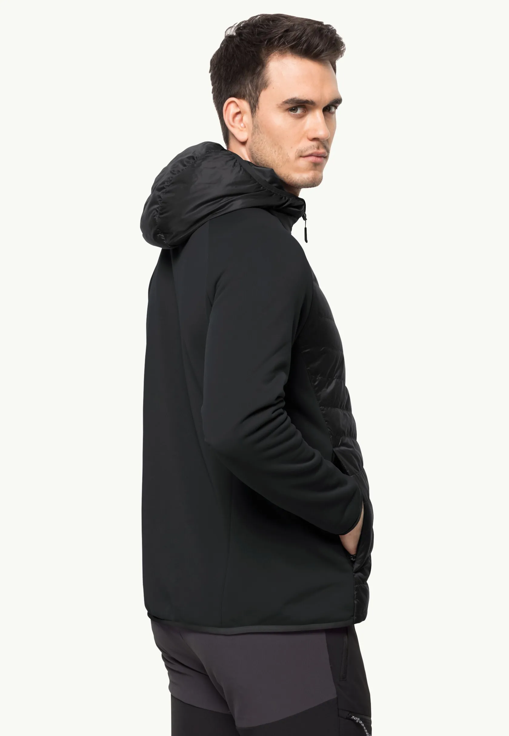 Jack Wolfskin Randonnée|Vestes Intermédiaires-Routeburn Pro Hybrid M
