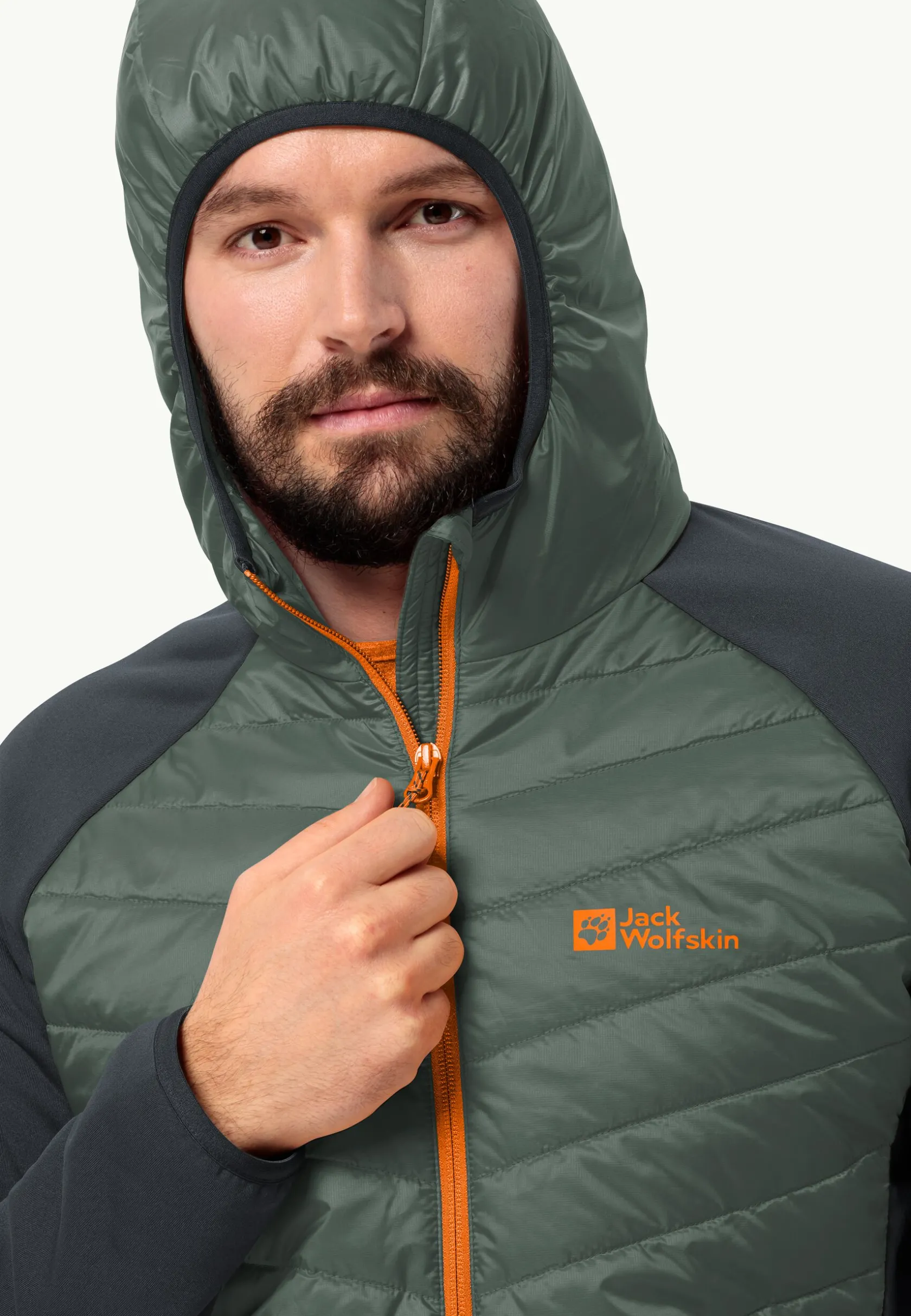 Jack Wolfskin Randonnée|Vestes Intermédiaires-Routeburn Pro Hybrid M