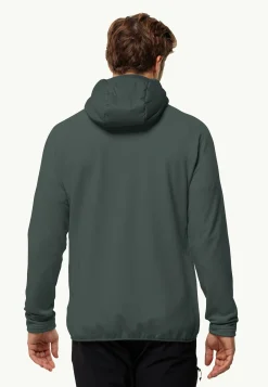 Jack Wolfskin Randonnée|Vestes Intermédiaires-Routeburn Pro Hybrid M