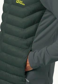 Jack Wolfskin Randonnée|Vestes Intermédiaires-Routeburn Pro Hybrid M