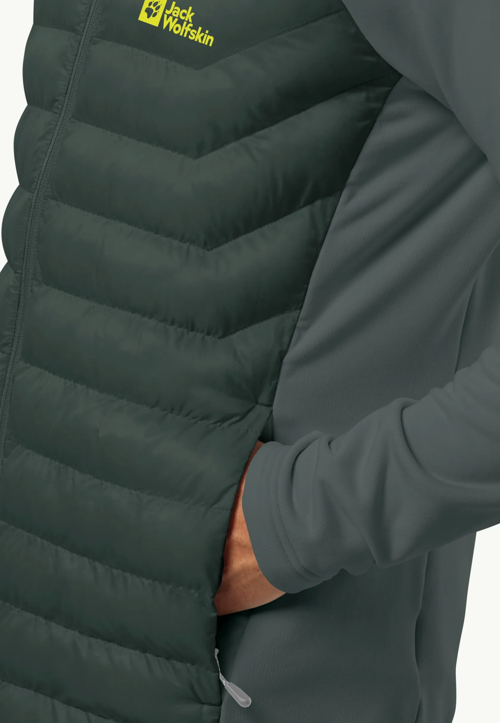 Jack Wolfskin Randonnée|Vestes Intermédiaires-Routeburn Pro Hybrid M