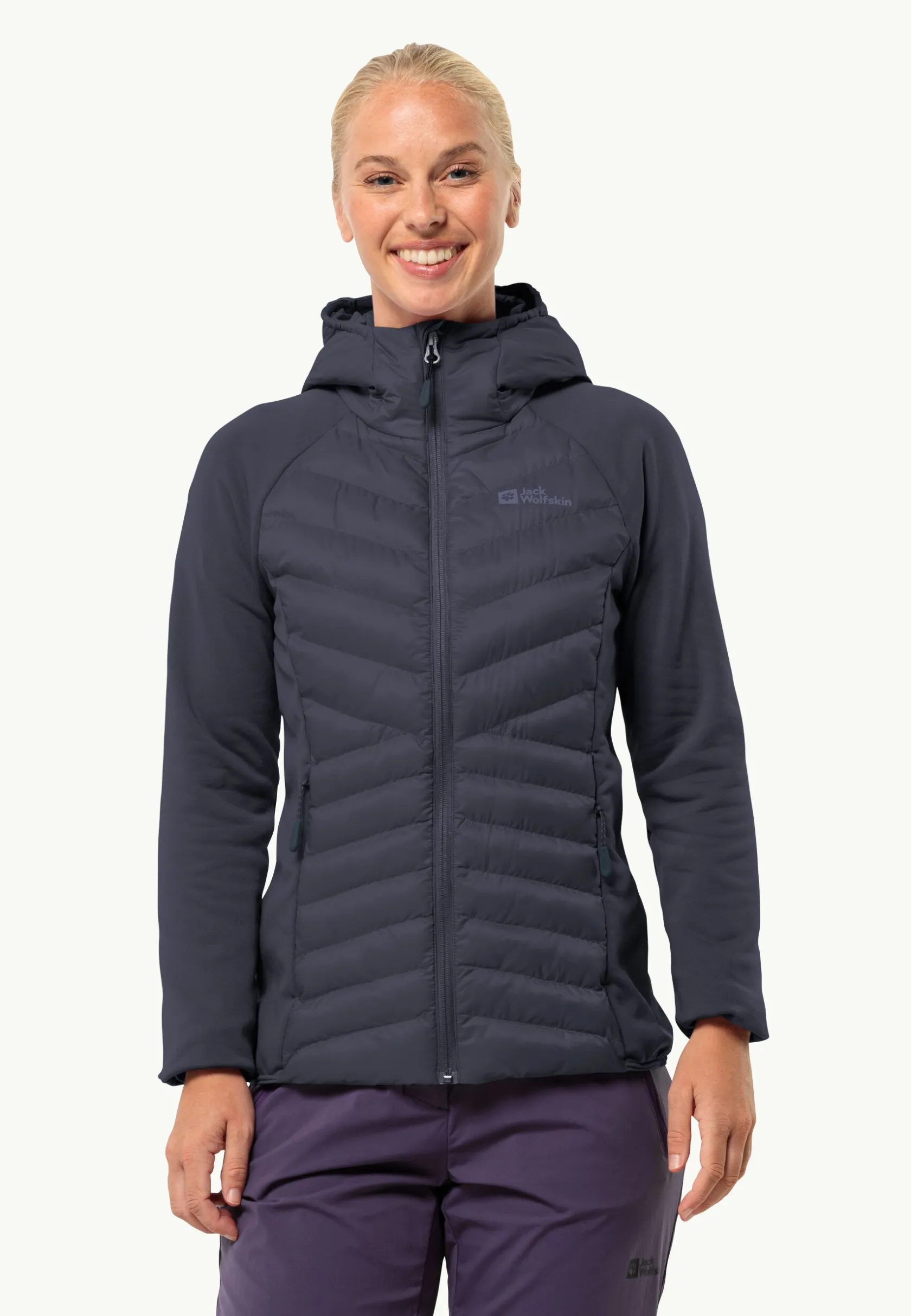 Jack Wolfskin Randonnée|Polaire-Routeburn Pro Hybrid W