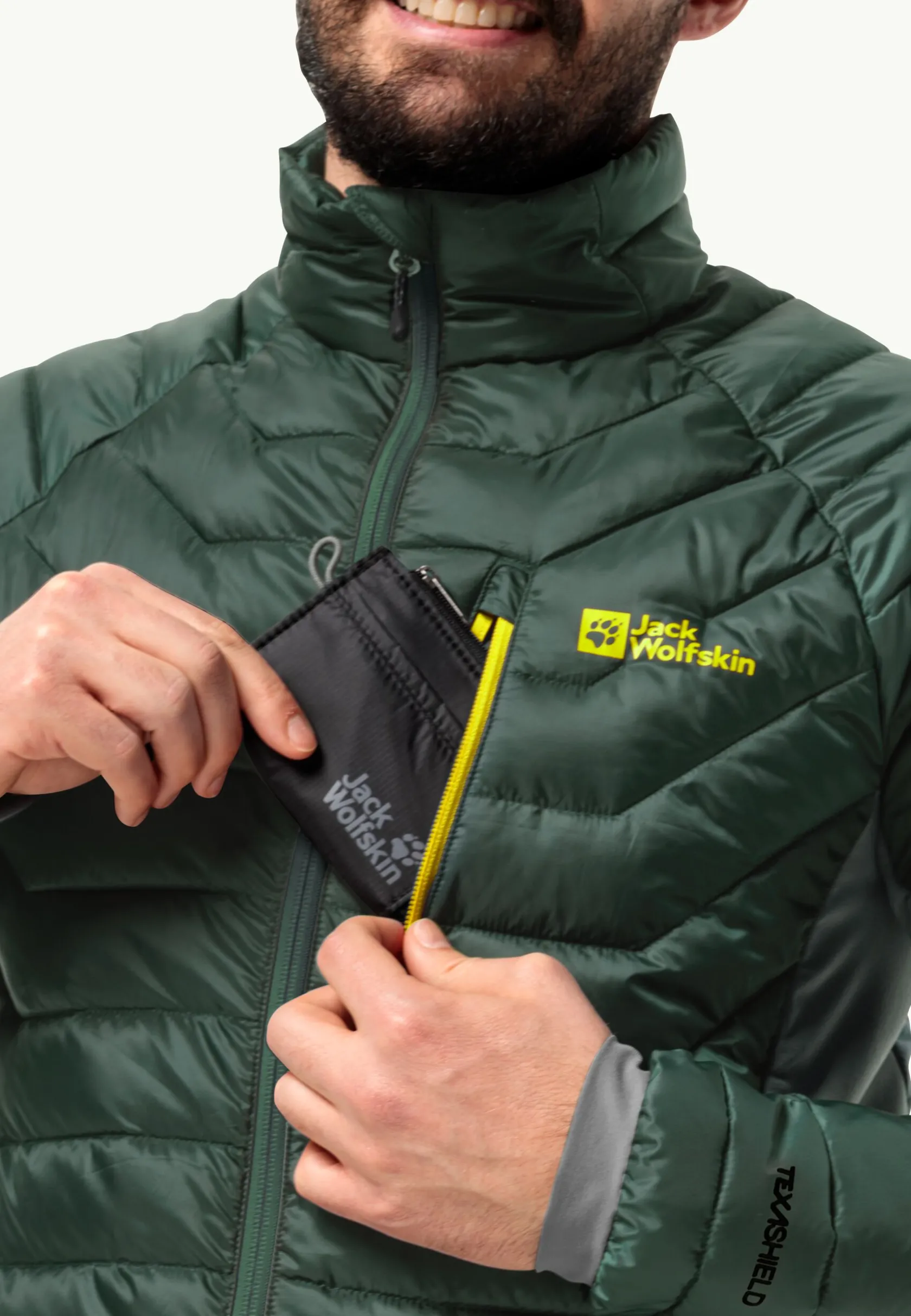 Jack Wolfskin Randonnée|Vestes Intermédiaires-Routeburn Pro Ins Jkt M