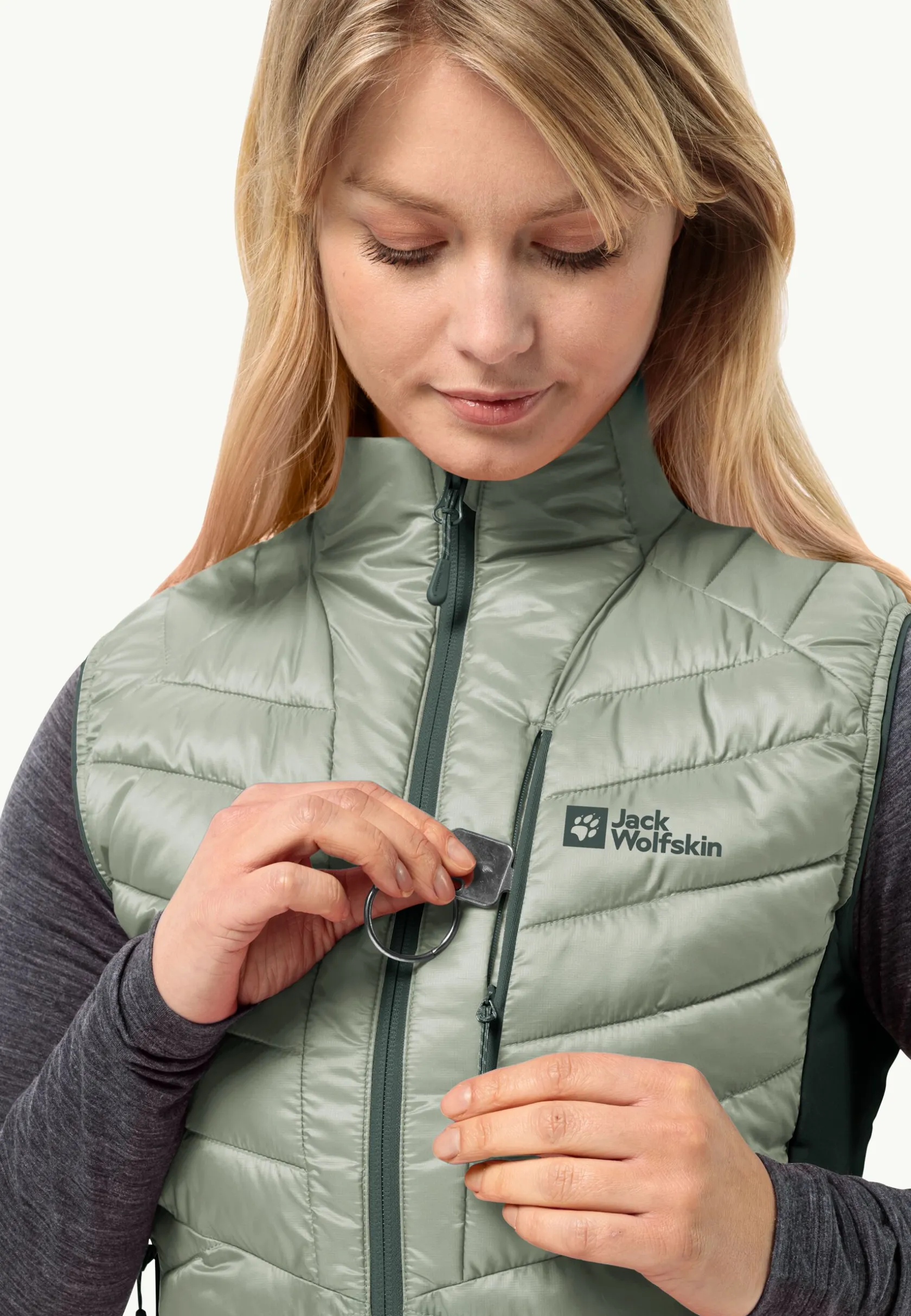 Jack Wolfskin Randonnée|Polaire-Routeburn Pro Ins Vest W