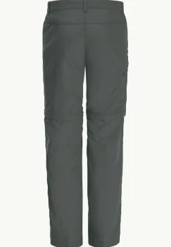 Jack Wolfskin Pantalon De Loisirs|Pantalons De Randonnée-Safari Zip Off Pants K