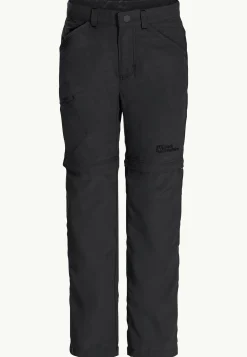 Jack Wolfskin Pantalon De Loisirs|Pantalons De Randonnée-Safari Zip Off Pants K