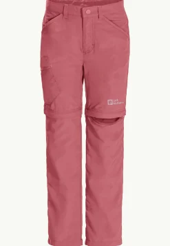 Jack Wolfskin Pantalon De Loisirs|Pantalons De Randonnée-Safari Zip Off Pants K