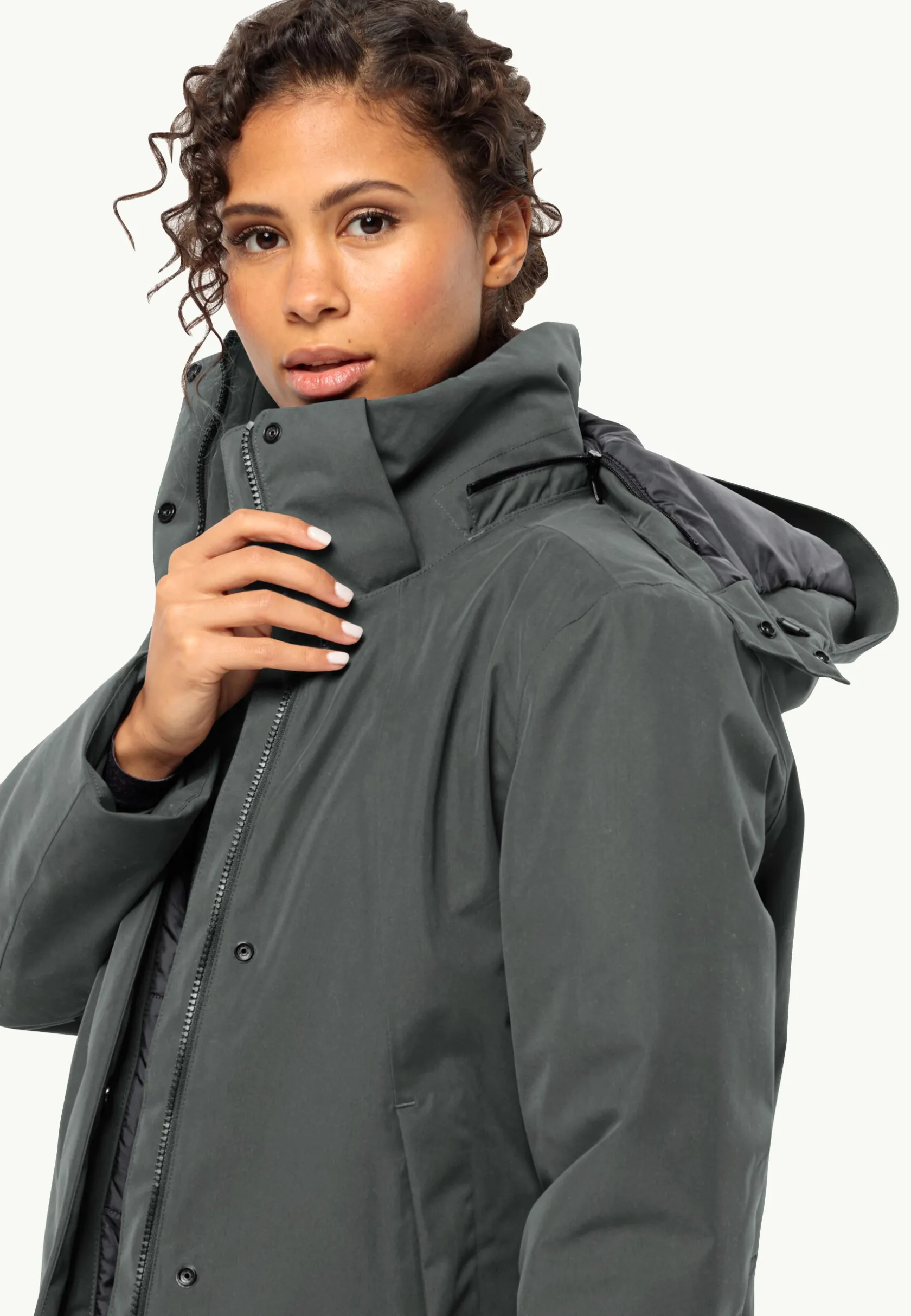 Jack Wolfskin Lifestyle|Vestes Intermédiaires-Salier Coat