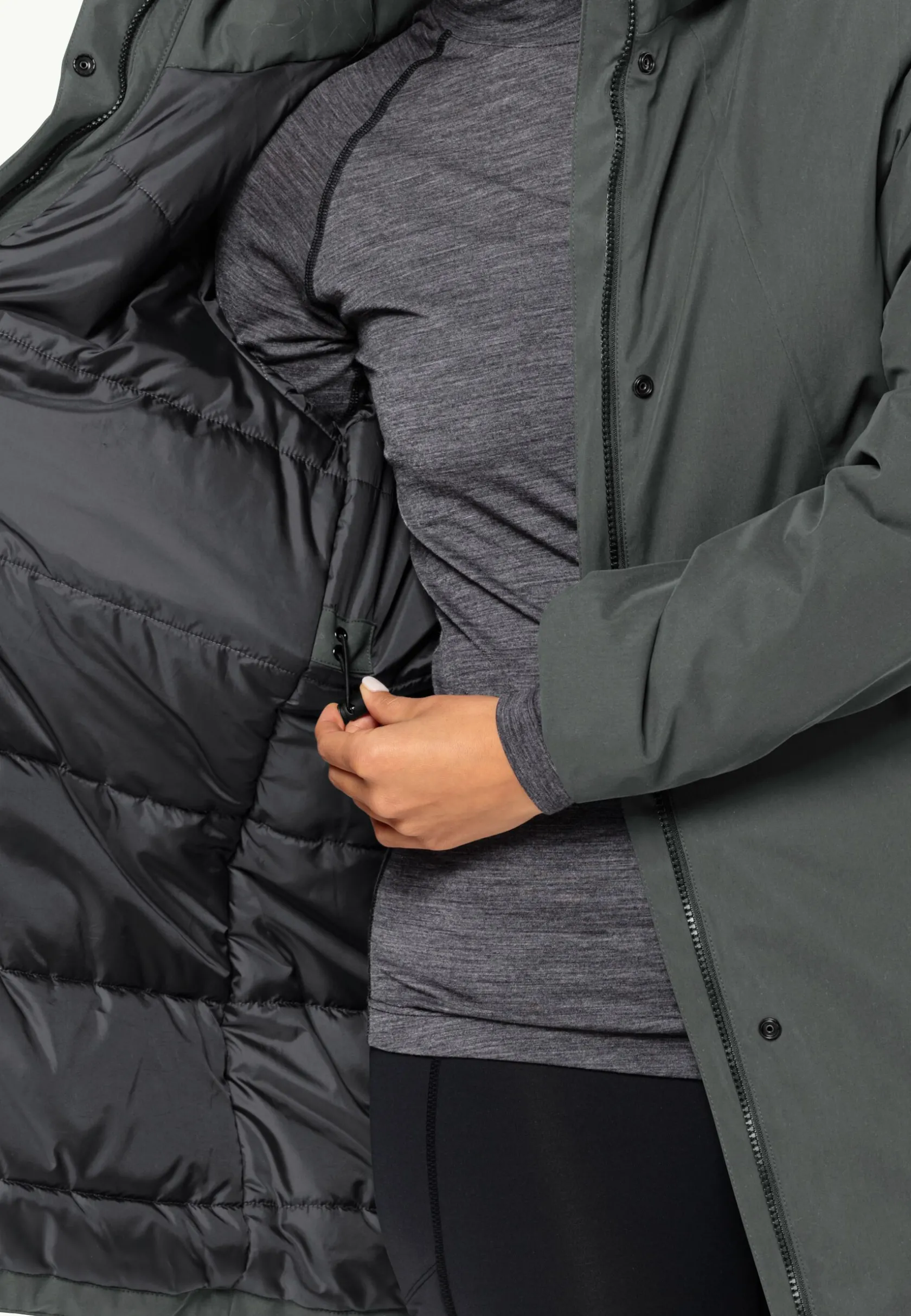Jack Wolfskin Lifestyle|Vestes Intermédiaires-Salier Coat
