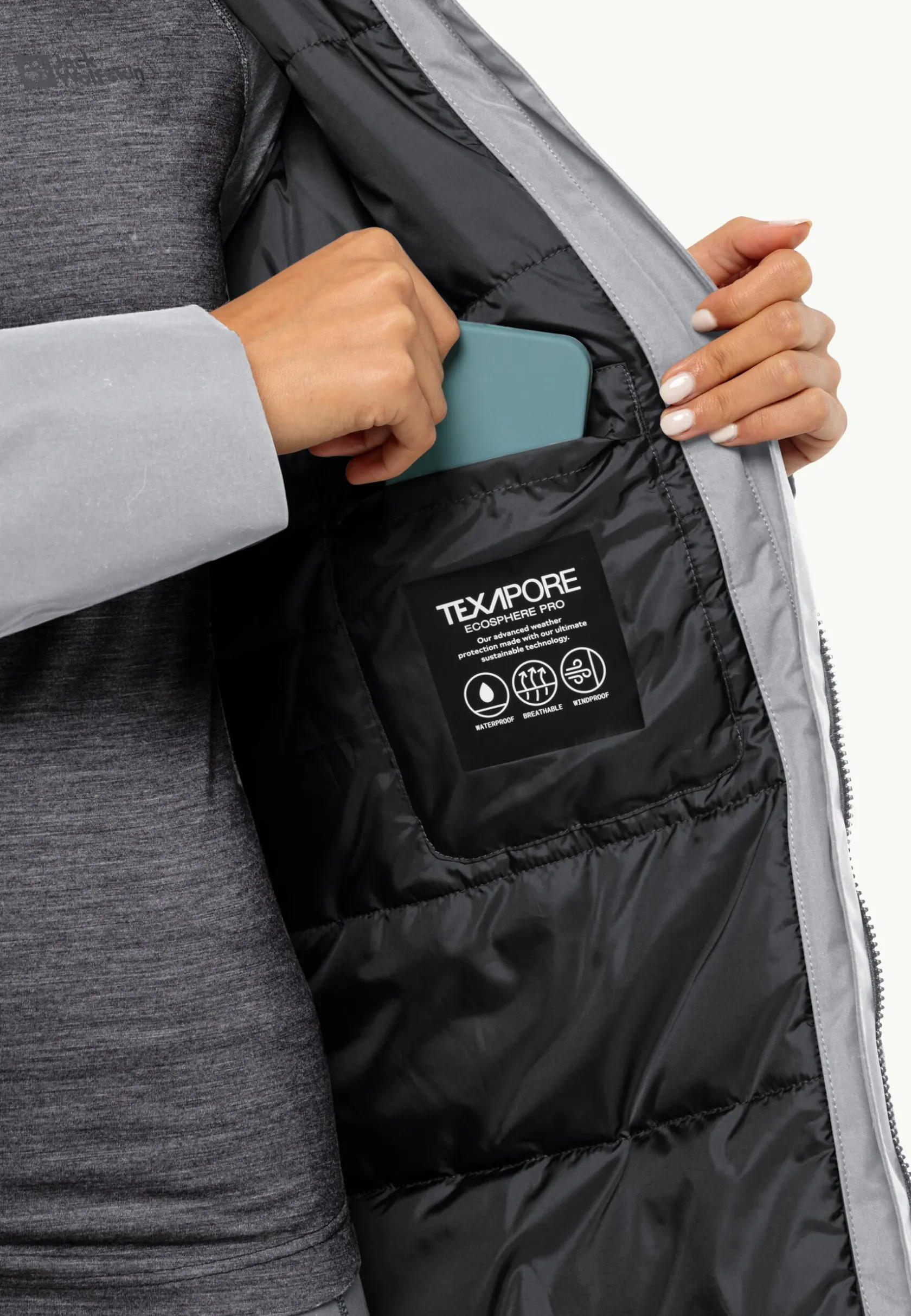 Jack Wolfskin Lifestyle|Vestes Intermédiaires-Salier Coat