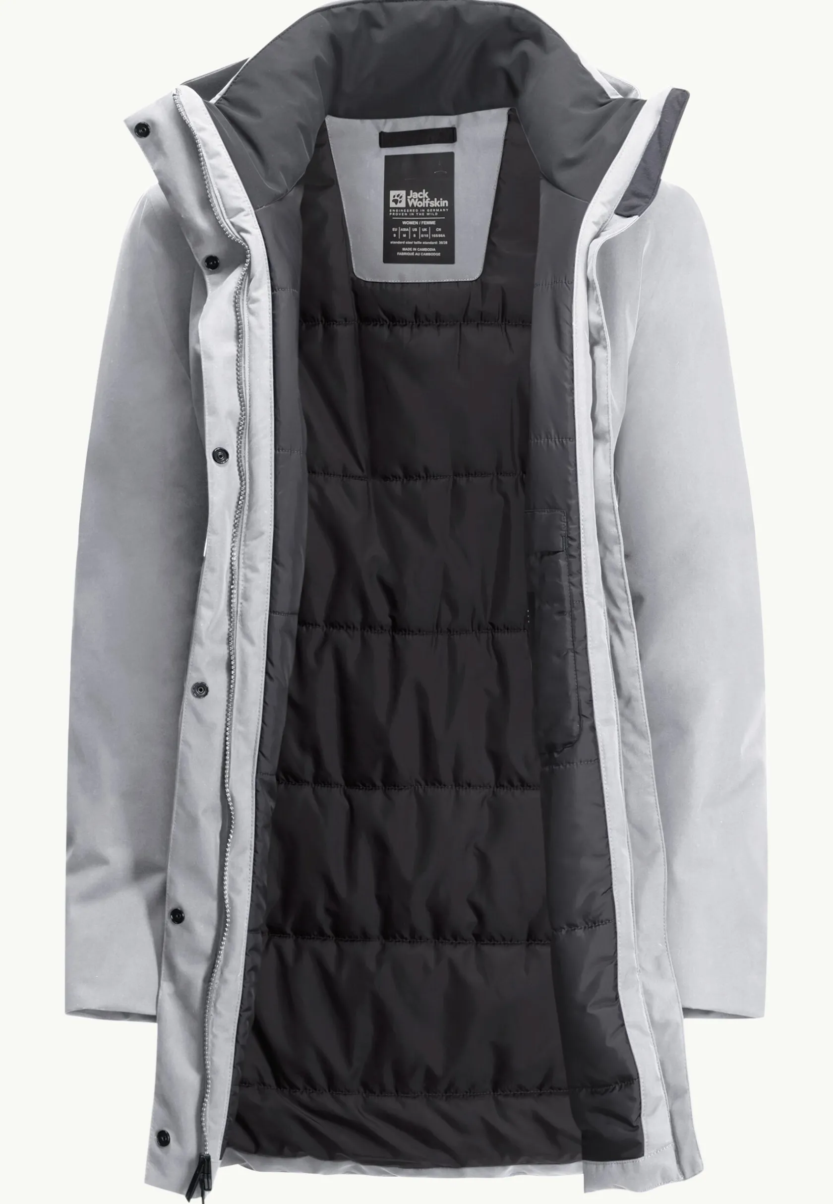 Jack Wolfskin Lifestyle|Vestes Intermédiaires-Salier Coat