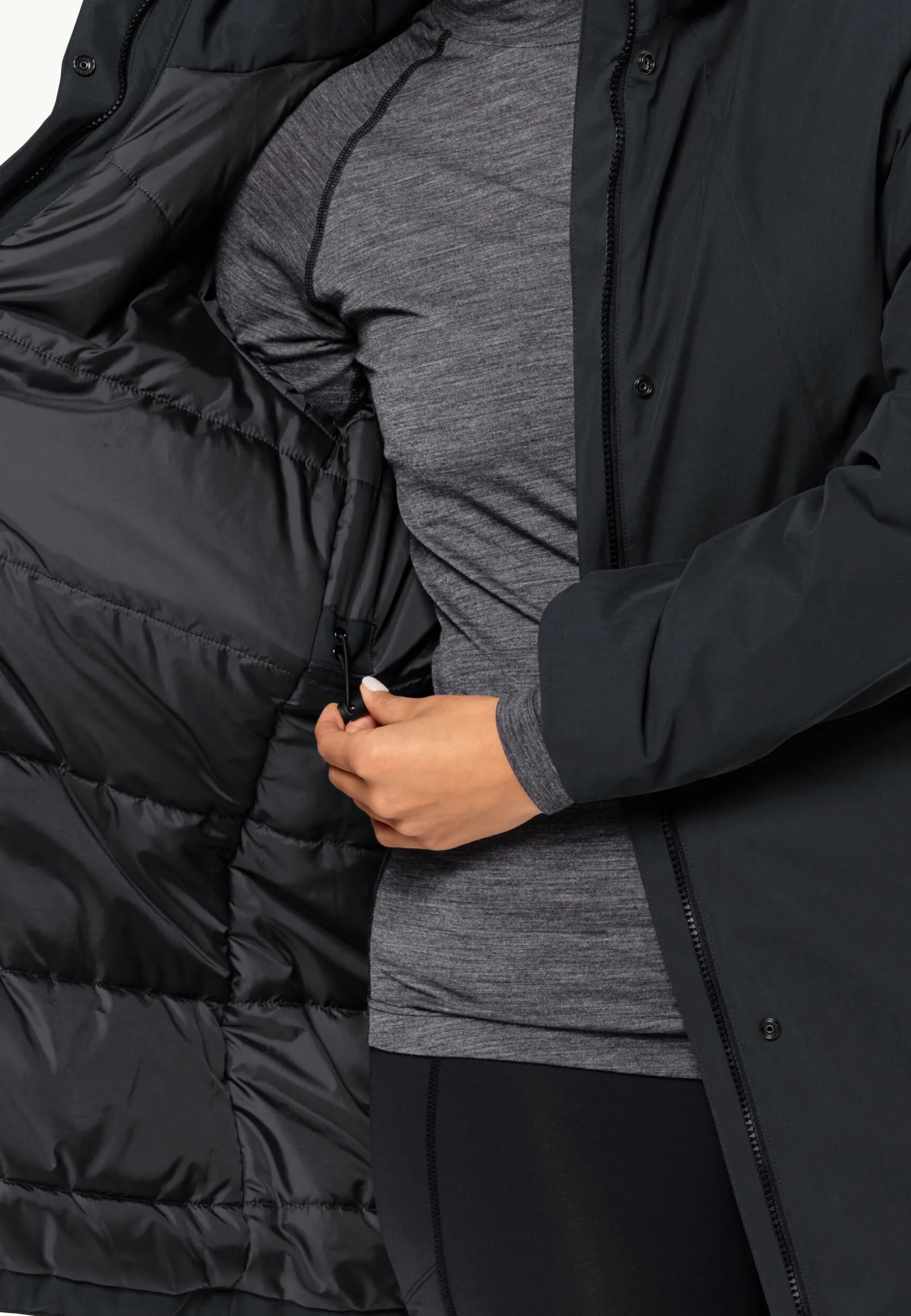Jack Wolfskin Lifestyle|Vestes Intermédiaires-Salier Coat