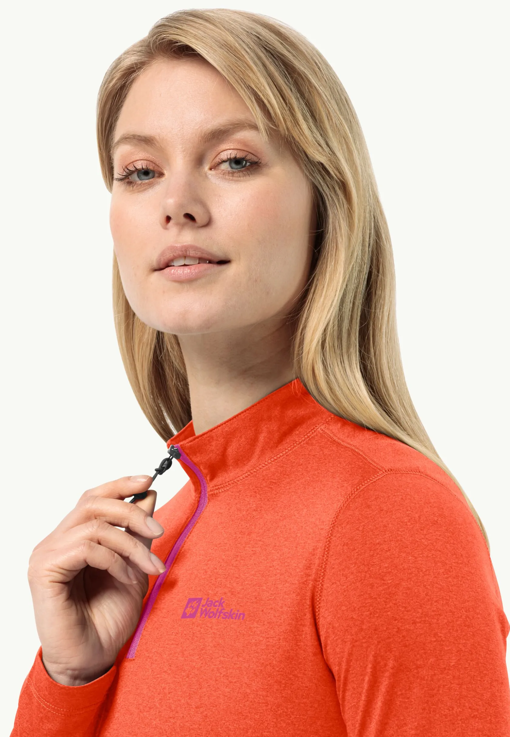 Jack Wolfskin Hauts Techniques|Sous-Vêtements Techniques-Sky Thermal Hz W