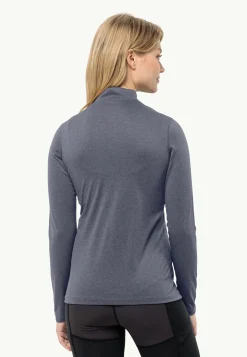 Jack Wolfskin Hauts Techniques|Sous-Vêtements Techniques-Sky Thermal Hz W