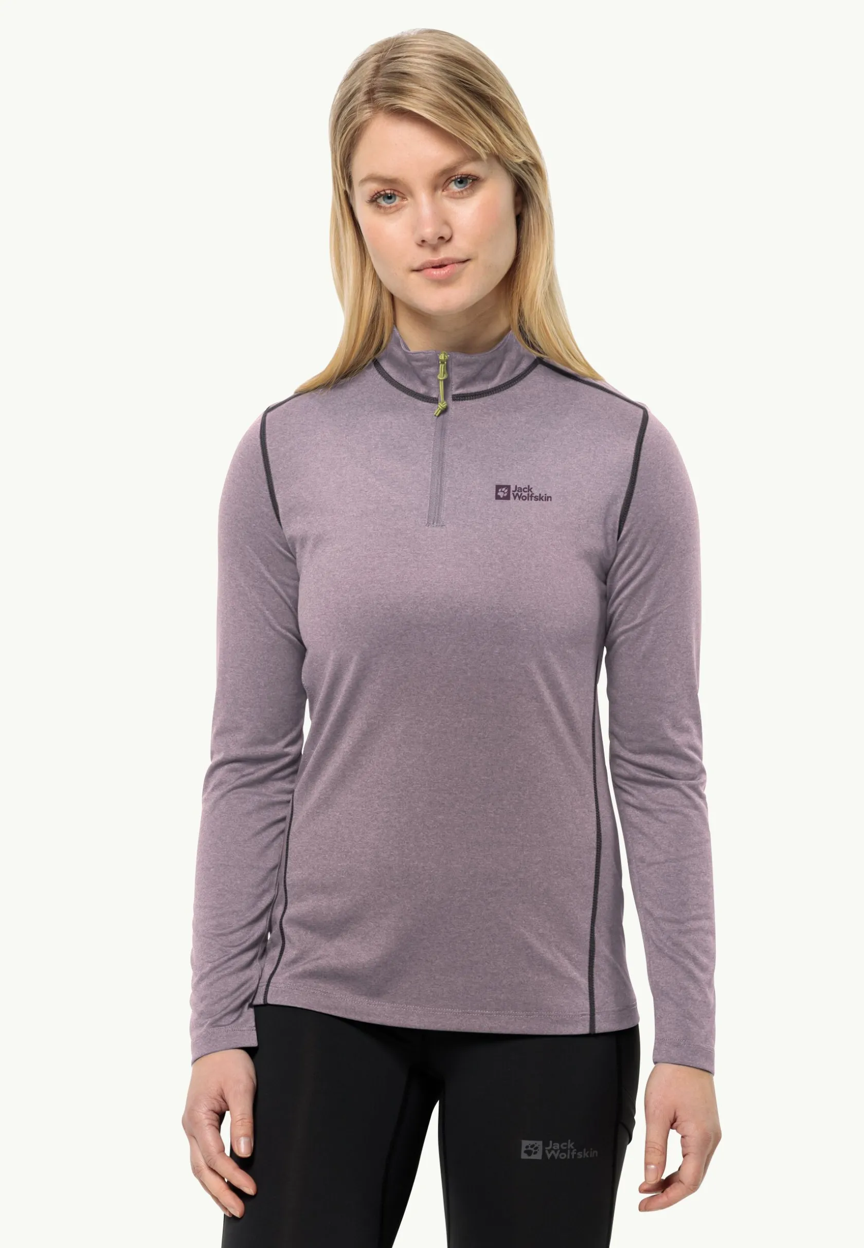 Jack Wolfskin Hauts Techniques|Sous-Vêtements Techniques-Sky Thermal Hz W