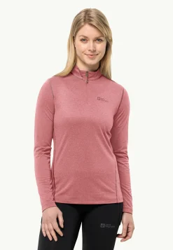 Jack Wolfskin Hauts Techniques|Sous-Vêtements Techniques-Sky Thermal Hz W