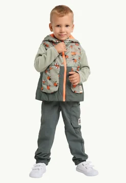 Jack Wolfskin Vestes Intermédiaires|Polaire-Smileyworld Aop Vest K