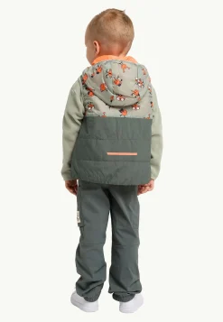 Jack Wolfskin Vestes Intermédiaires|Polaire-Smileyworld Aop Vest K