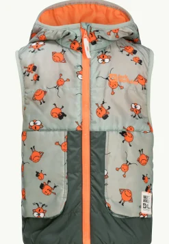 Jack Wolfskin Vestes Intermédiaires|Polaire-Smileyworld Aop Vest K
