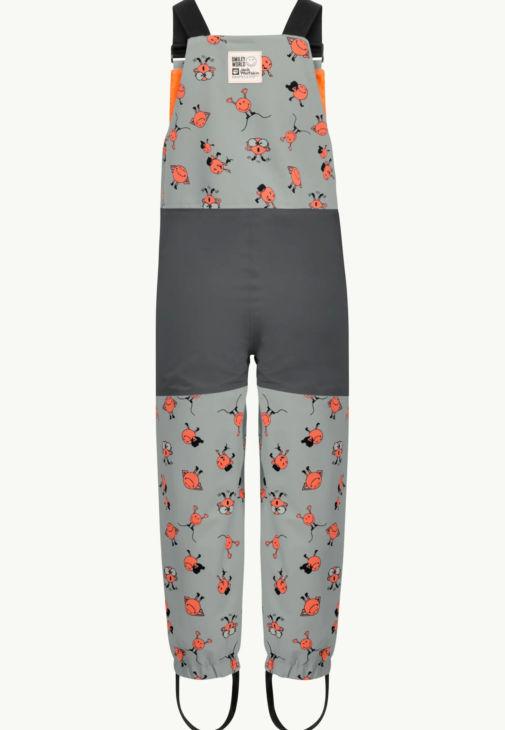 Jack Wolfskin Pantalon De Loisirs-Smileyworld 2l Aop Bib K Icon Mint Leaf