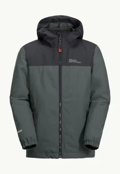 Jack Wolfskin Vestes Intermédiaires|Vestes D'Hiver-Snowcurl 3in1 Jacket K