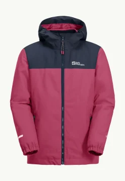 Jack Wolfskin Vestes Intermédiaires|Vestes D'Hiver-Snowcurl 3in1 Jacket K