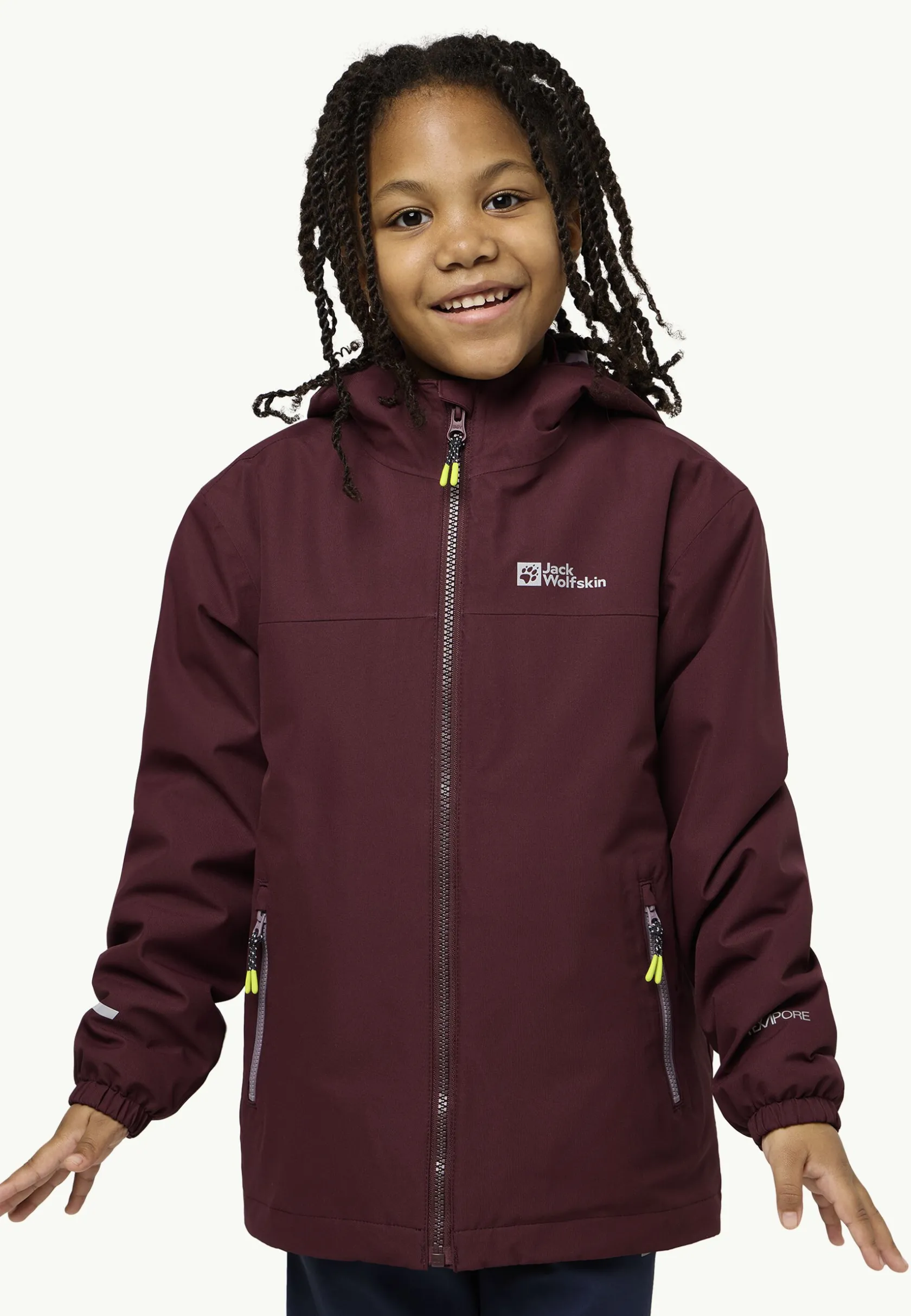Jack Wolfskin Vestes Intermédiaires|Vestes D'Hiver-Snowcurl 3in1 Jacket K