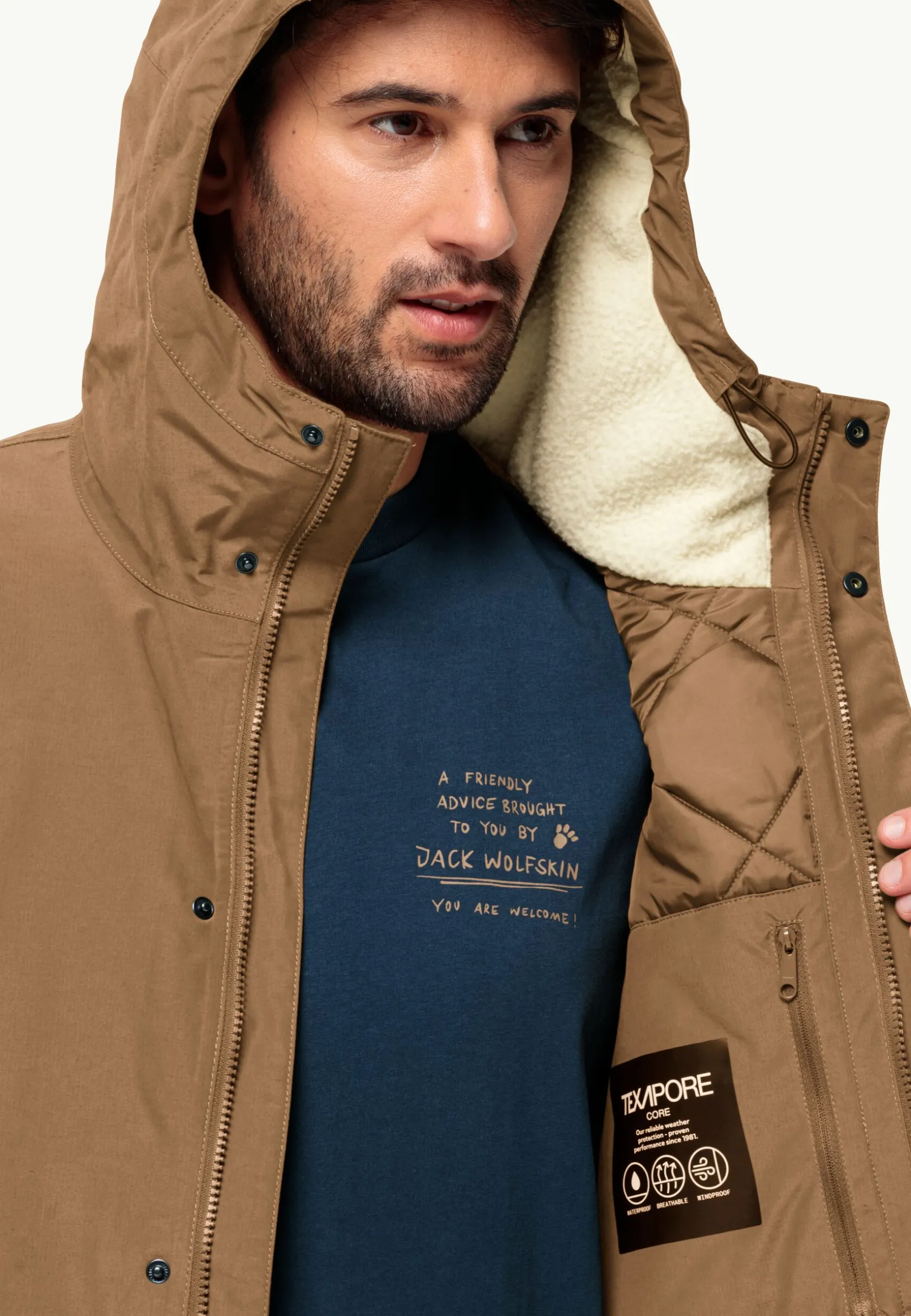 Jack Wolfskin Lifestyle|Vestes Intermédiaires-Talforst Parka M