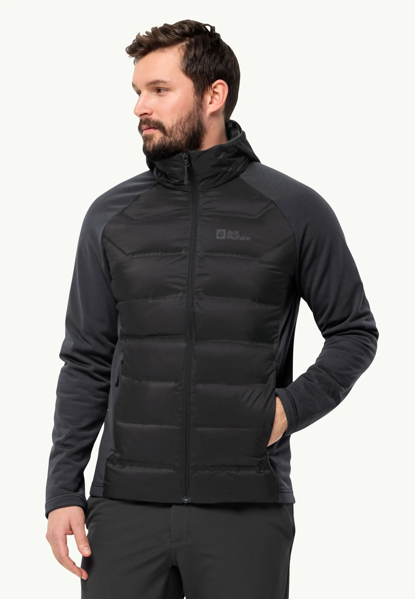 Jack Wolfskin Randonnée|Vestes Intermédiaires-Tasman Down Hybrid M