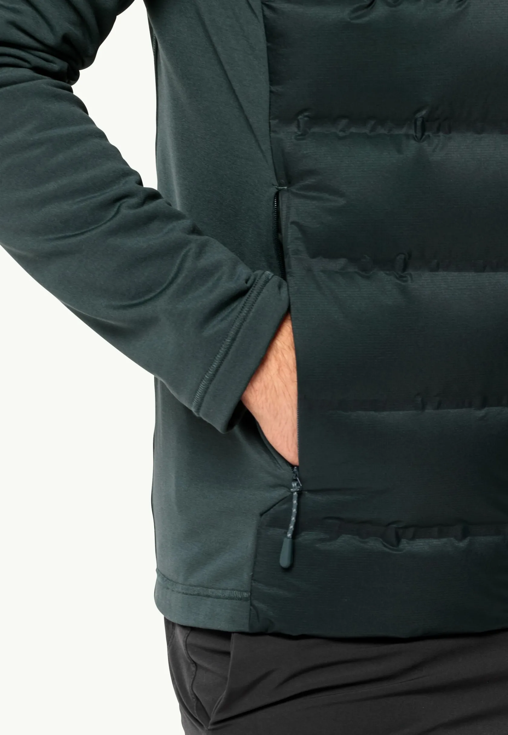 Jack Wolfskin Randonnée|Vestes Intermédiaires-Tasman Down Hybrid M