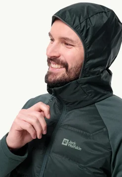 Jack Wolfskin Randonnée|Vestes Intermédiaires-Tasman Down Hybrid M