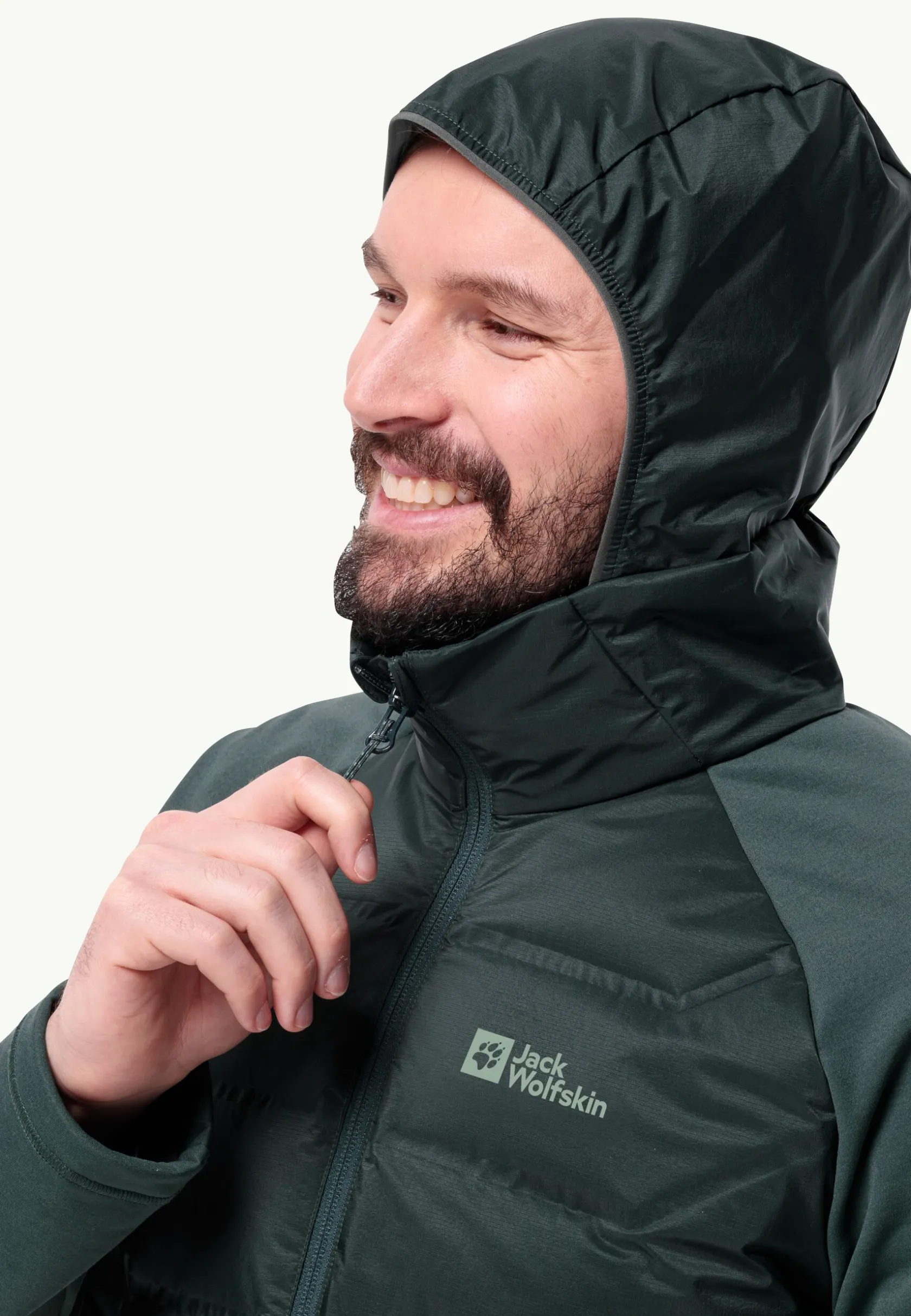 Jack Wolfskin Randonnée|Vestes Intermédiaires-Tasman Down Hybrid M
