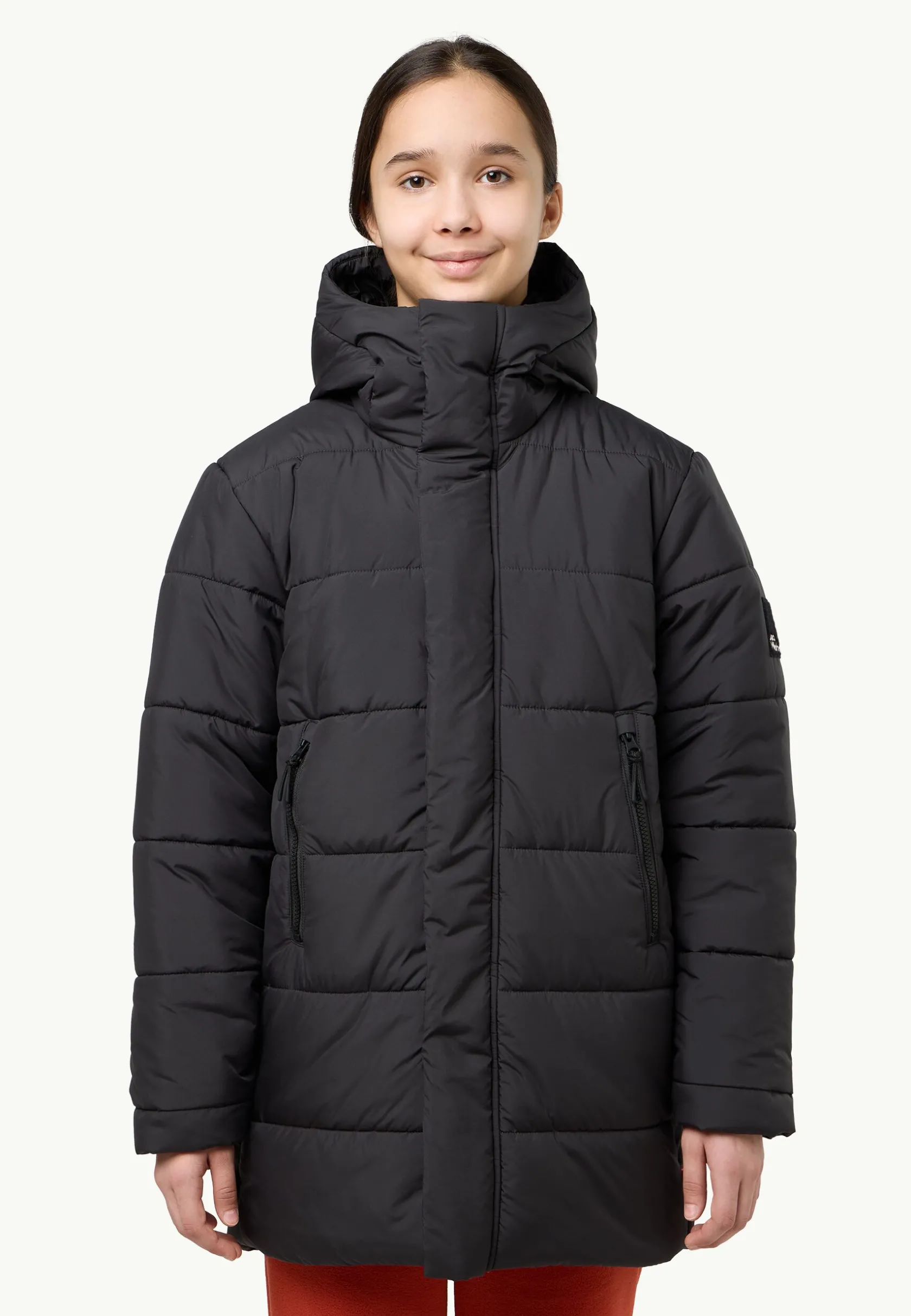 Jack Wolfskin Vestes Intermédiaires|Vestes D'Hiver-Teen Ins Long Jacket Y
