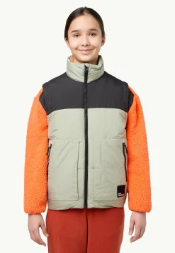 Jack Wolfskin Vestes Intermédiaires|Polaire-Teen Ins Vest Y