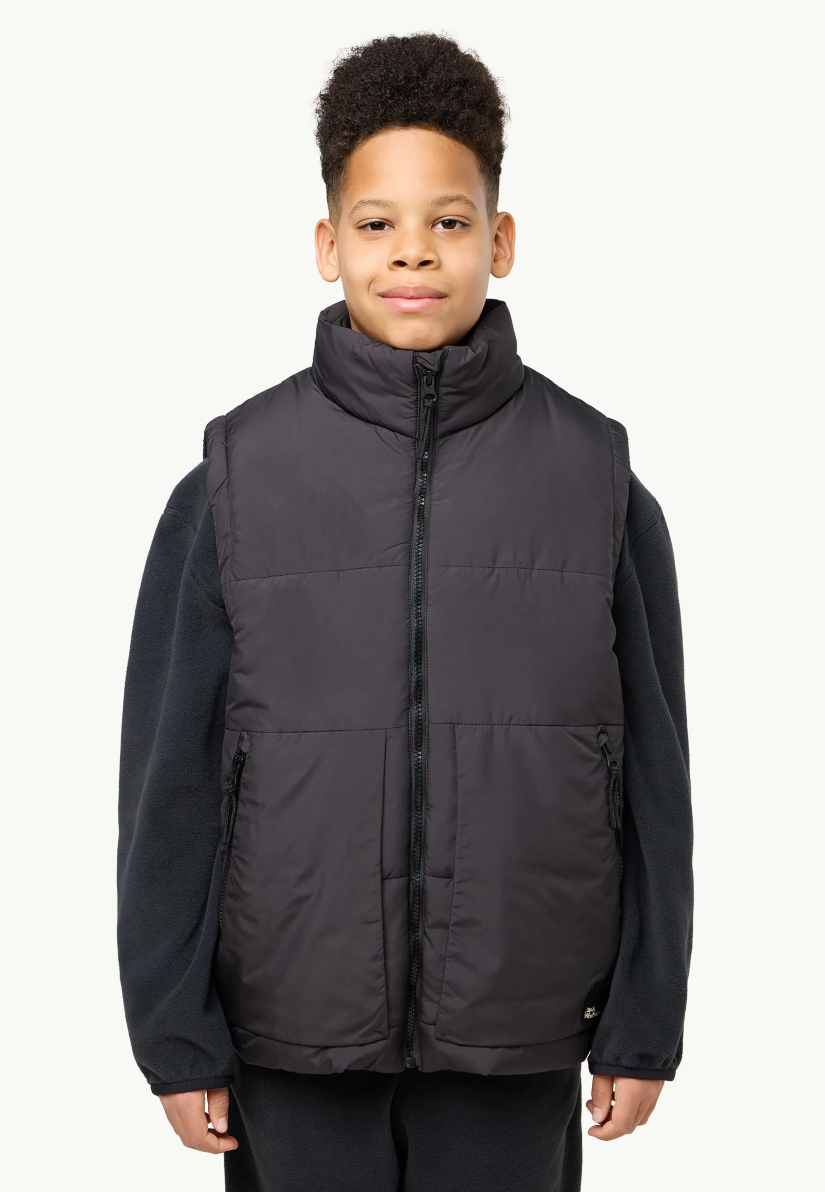 Jack Wolfskin Vestes Intermédiaires|Polaire-Teen Ins Vest Y