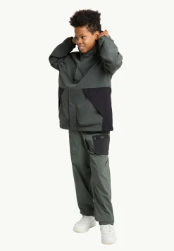 Jack Wolfskin Vestes Intermédiaires|Vestes De Pluie-Teen 2l Jacket Y