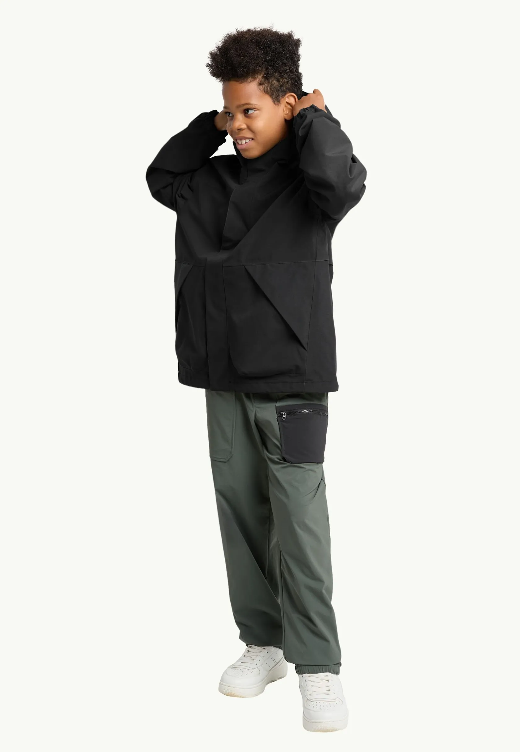 Jack Wolfskin Vestes Intermédiaires|Vestes De Pluie-Teen 2l Jacket Y