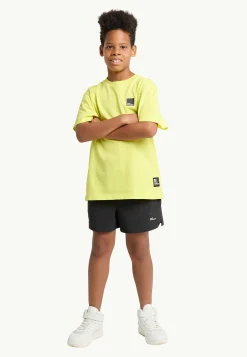 Jack Wolfskin Shorts & Jupes|Pantalon De Loisirs-Teen Shorts B granite black