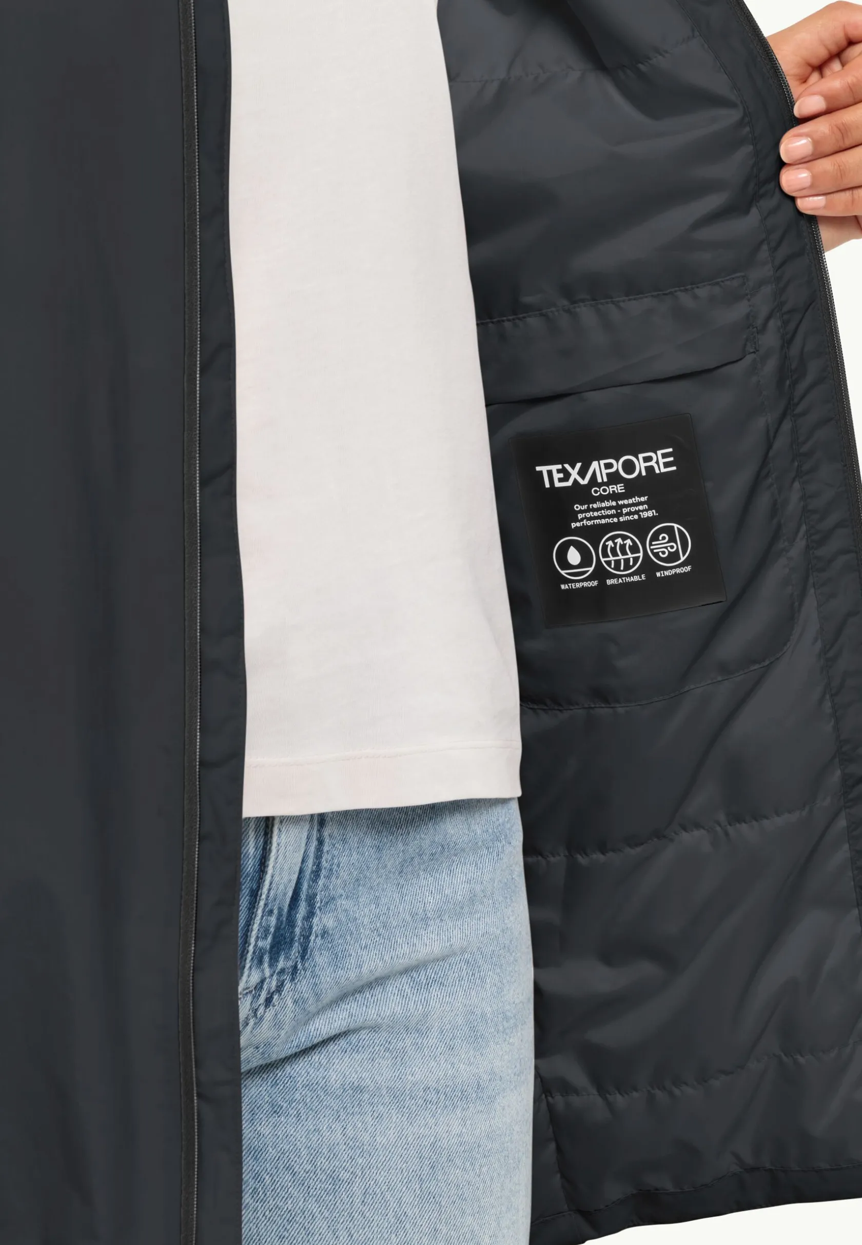 Jack Wolfskin Lifestyle|Vestes Intermédiaires-Textor Coat W