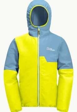 Jack Wolfskin Vestes Intermédiaires|Vestes Coupe-Vent-Turbulence Hooded Jkt K