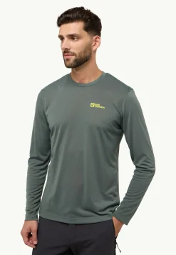 Jack Wolfskin Hauts Techniques|T-Shirts & Hauts Manches Longues-Vonnan Ls T M